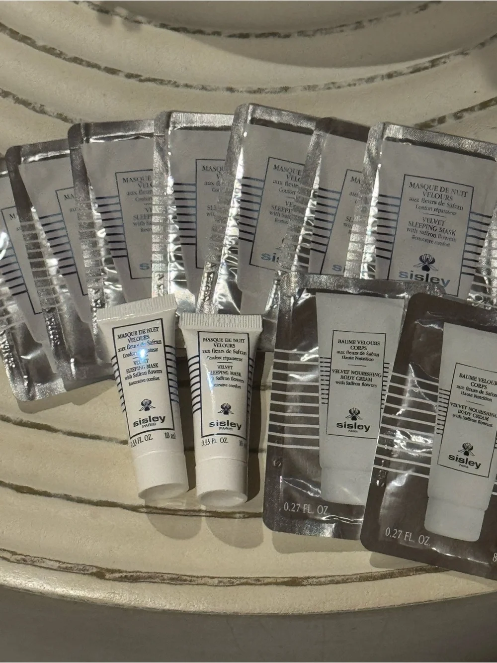 Sisley Velvet Sleeping Mask & Nourishing Body Cream
